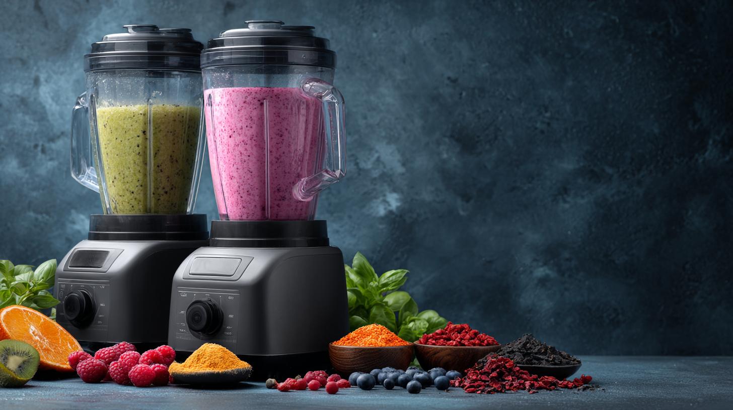 Характеристики фітнес-блендерів